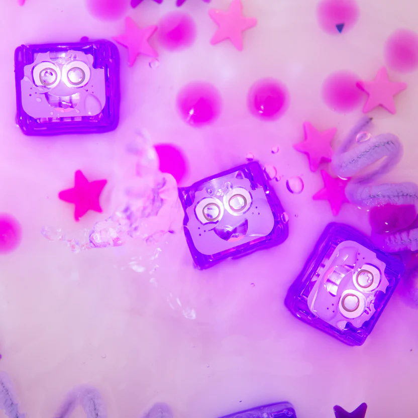 Набір світлових кубиків Glo Pals Люмі (фіолетовий), 4 шт. – інтернет-магазин Glo Pals